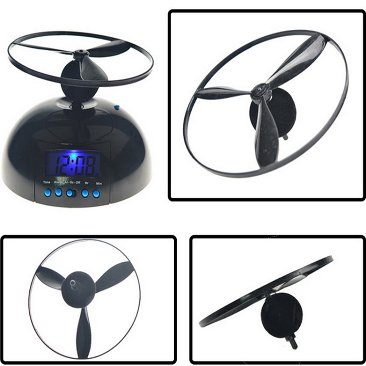 Đồng hô báo thức có chong chóng bay mỗi khi kêu