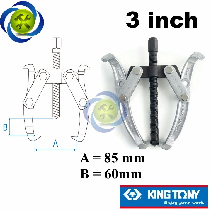 Cảo hai chấu kingtony 7962-03 75mm