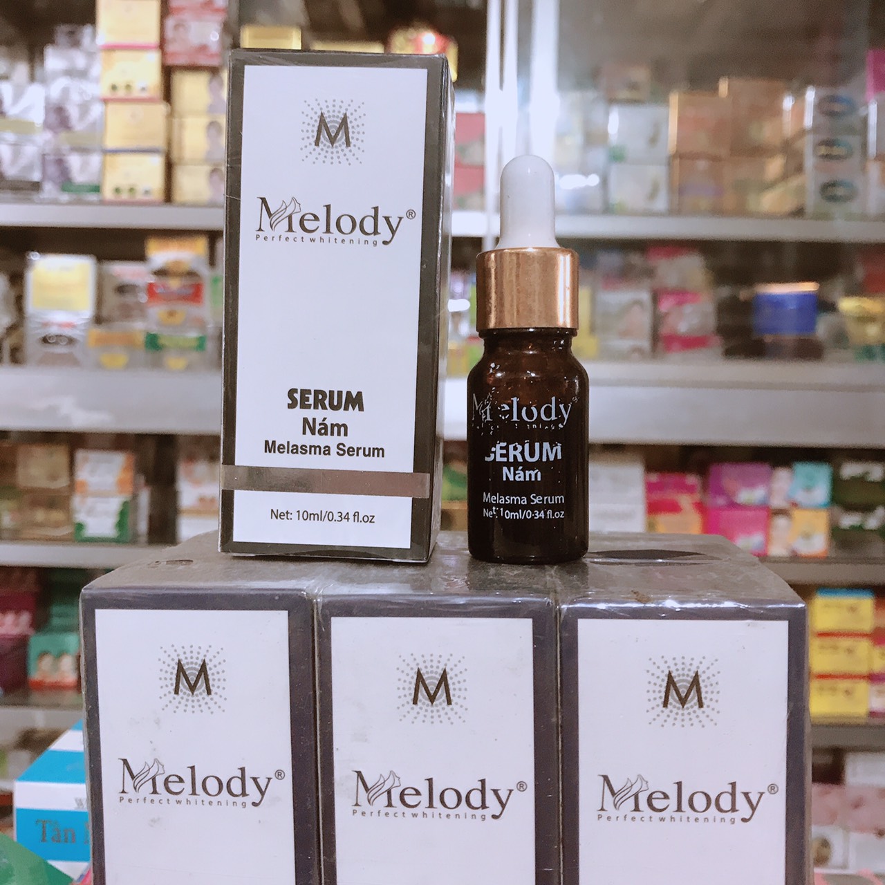 Serum Melody dưỡng trắng da, mềm mịn da