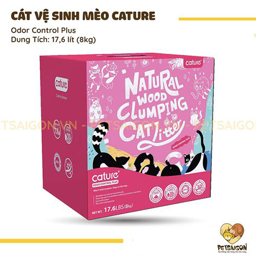Cát Gỗ Cature Cho Mèo
