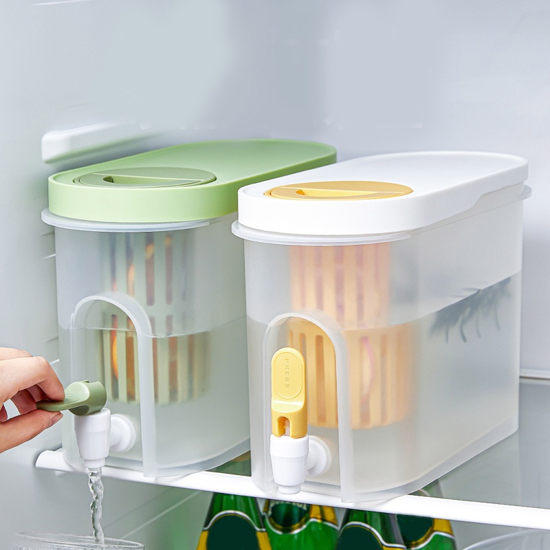 Bình đựng nước có vòi kèm lõi lọc dung tích 3,5 lít, Bình đựng nước để bàn để tủ lạnh