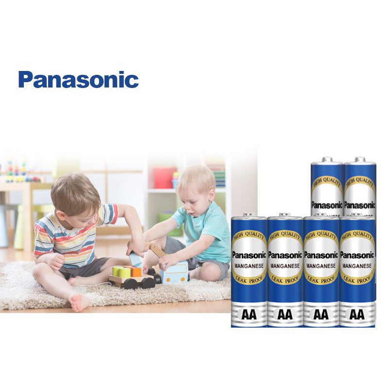 Combo of 5 Pairs of Genuine Panasonic 3A-2A Batteries