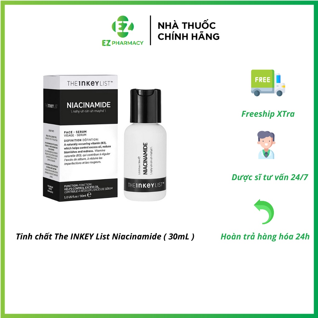 Tinh chất The INKEY List Niacinamide ( 30mL )