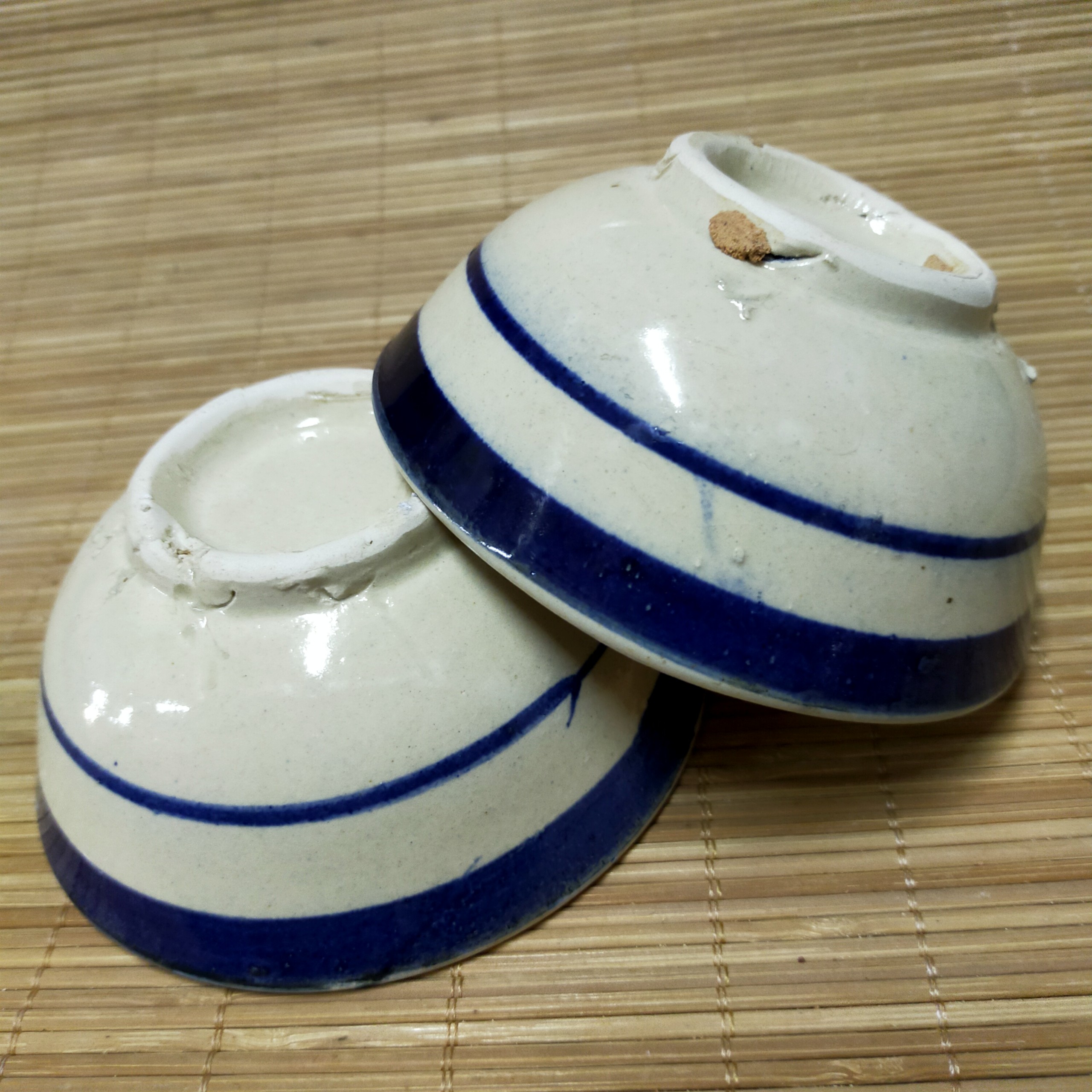 BỘ 10c CHÉN CƠM NAM BỘ XƯA (ĐƯỜNG KÍNH 10cm-11cm)