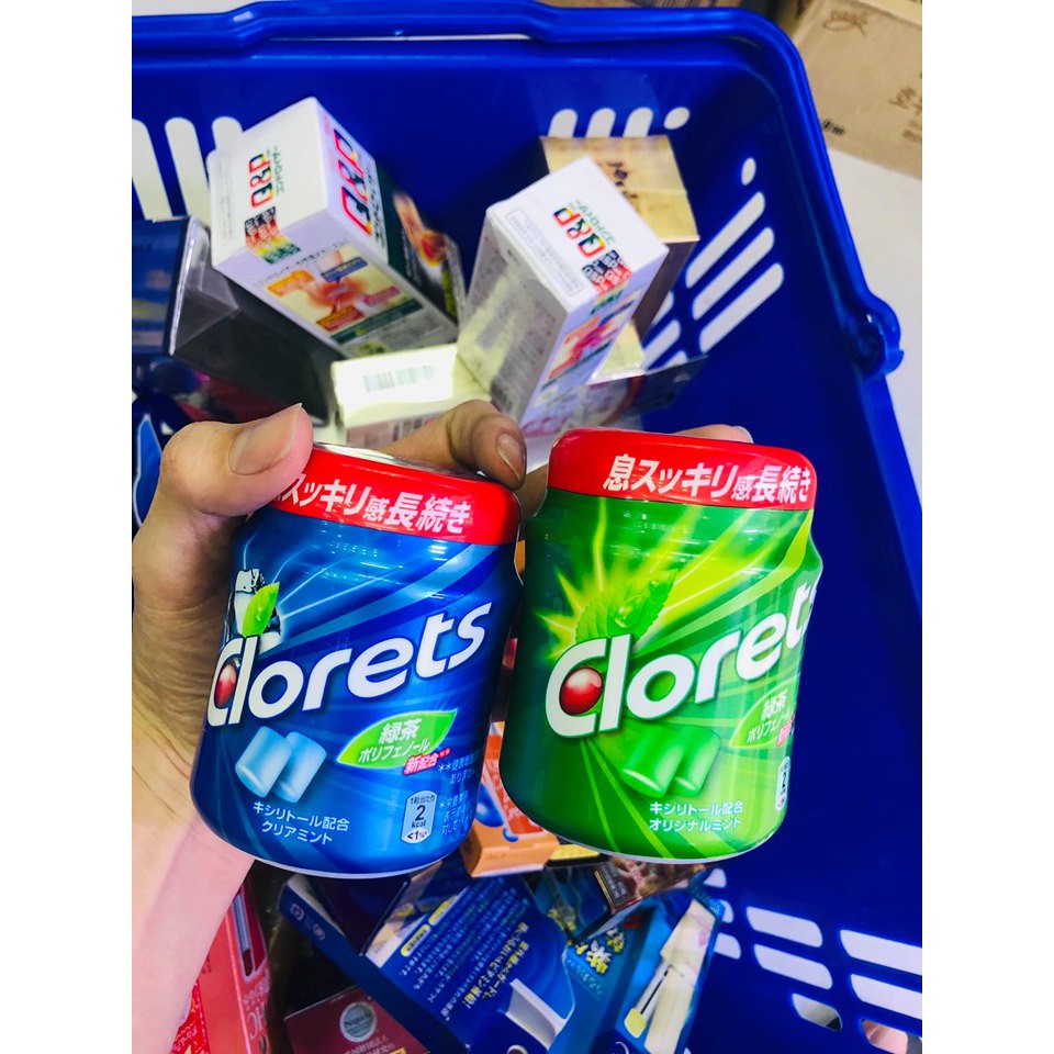 Kẹo cao su Clorets đủ vị Nhật bản