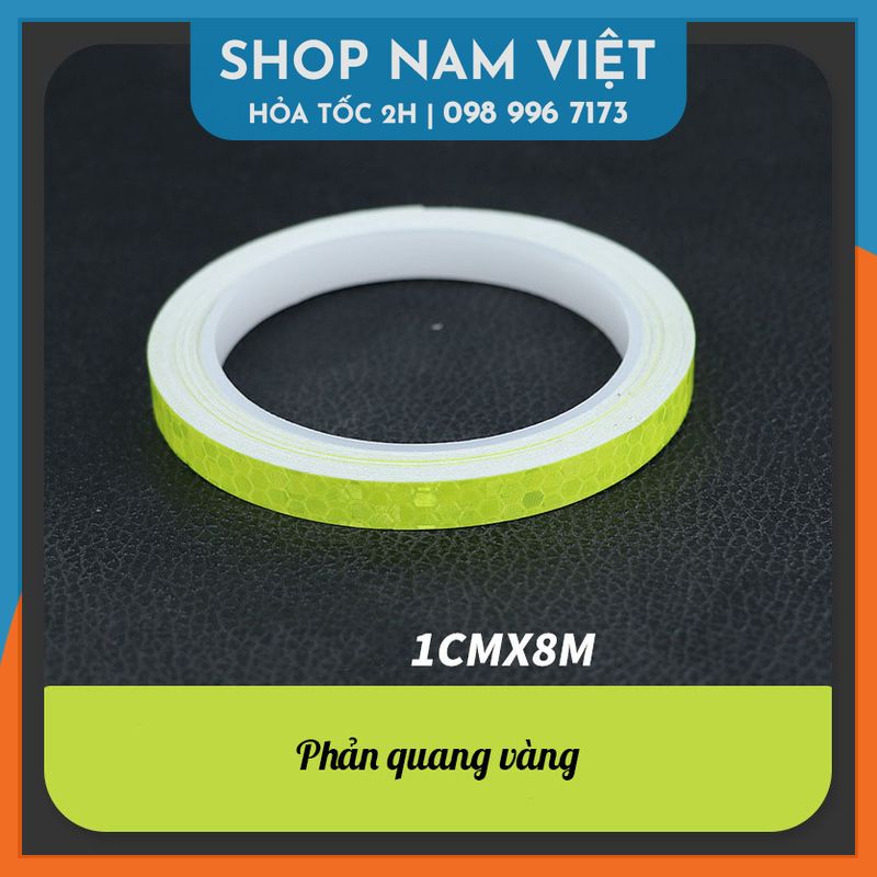 Băng keo phản quang, dạ quang dán nhà cửa, trang trí oto