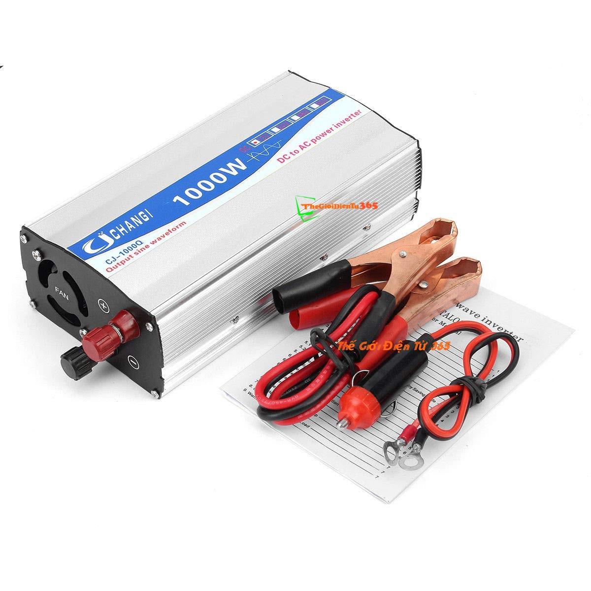 Bộ kich điện 12v lên 220v sin chuẩn 1000w