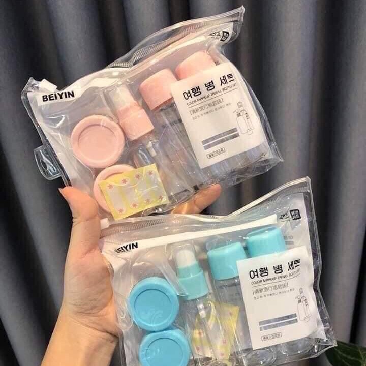 Combo bộ chiết mỹ phẩm siêu xinh 6 món