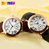 Đồng hồ nữ dây da Skmei 1083 (Dây nâu)