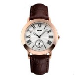 Đồng hồ nữ dây da Skmei 1083 (Dây nâu)