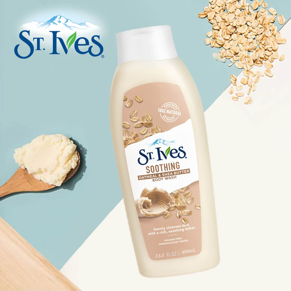 Sữa Tắm St.Ives Yến Mạch Và Bơ 473ml