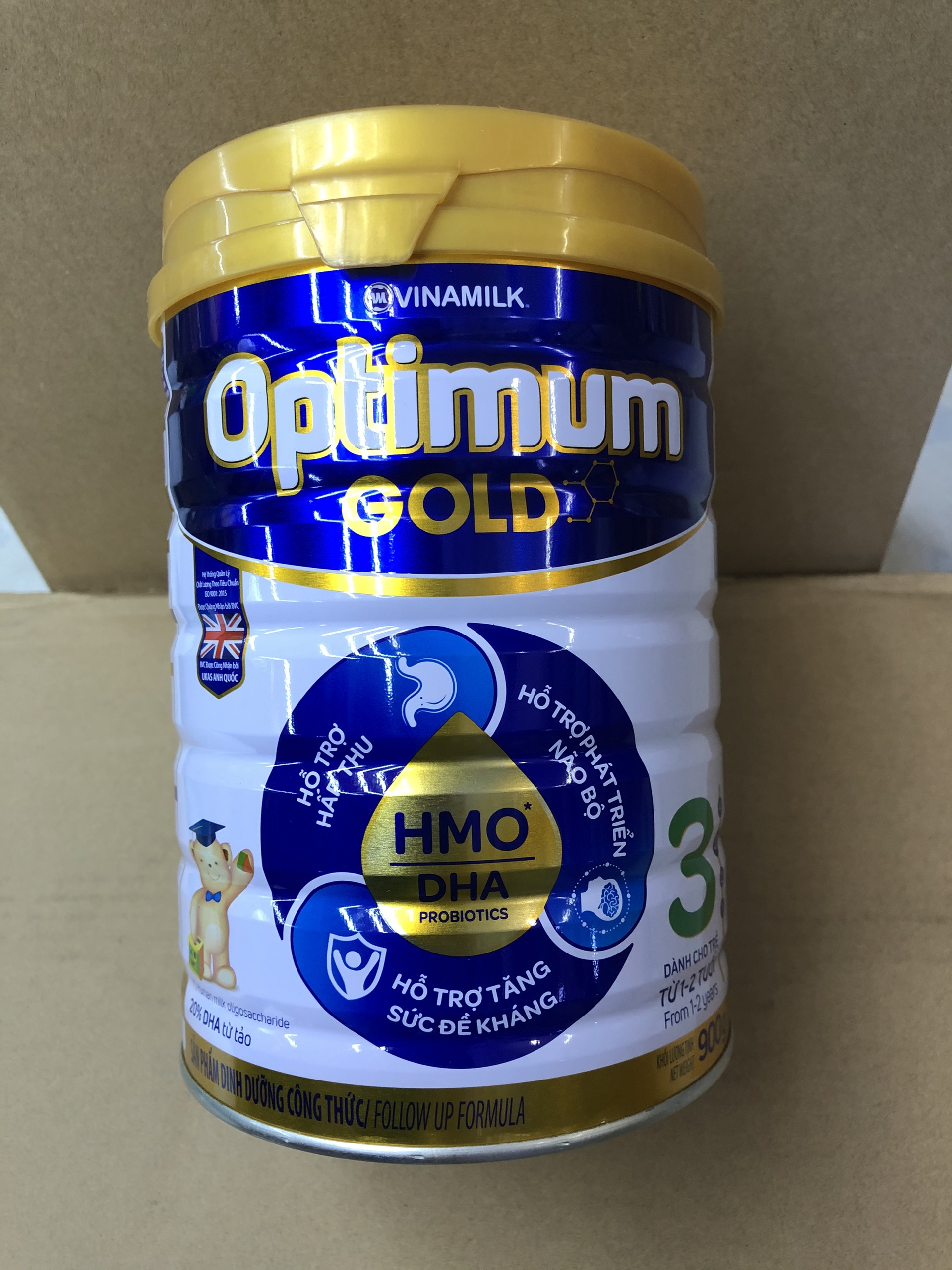 [HCM]SỮA VINAILK OPTIMUM GOLD 3 900G ( Dành cho trẻ từ 1- 2 tuổi)