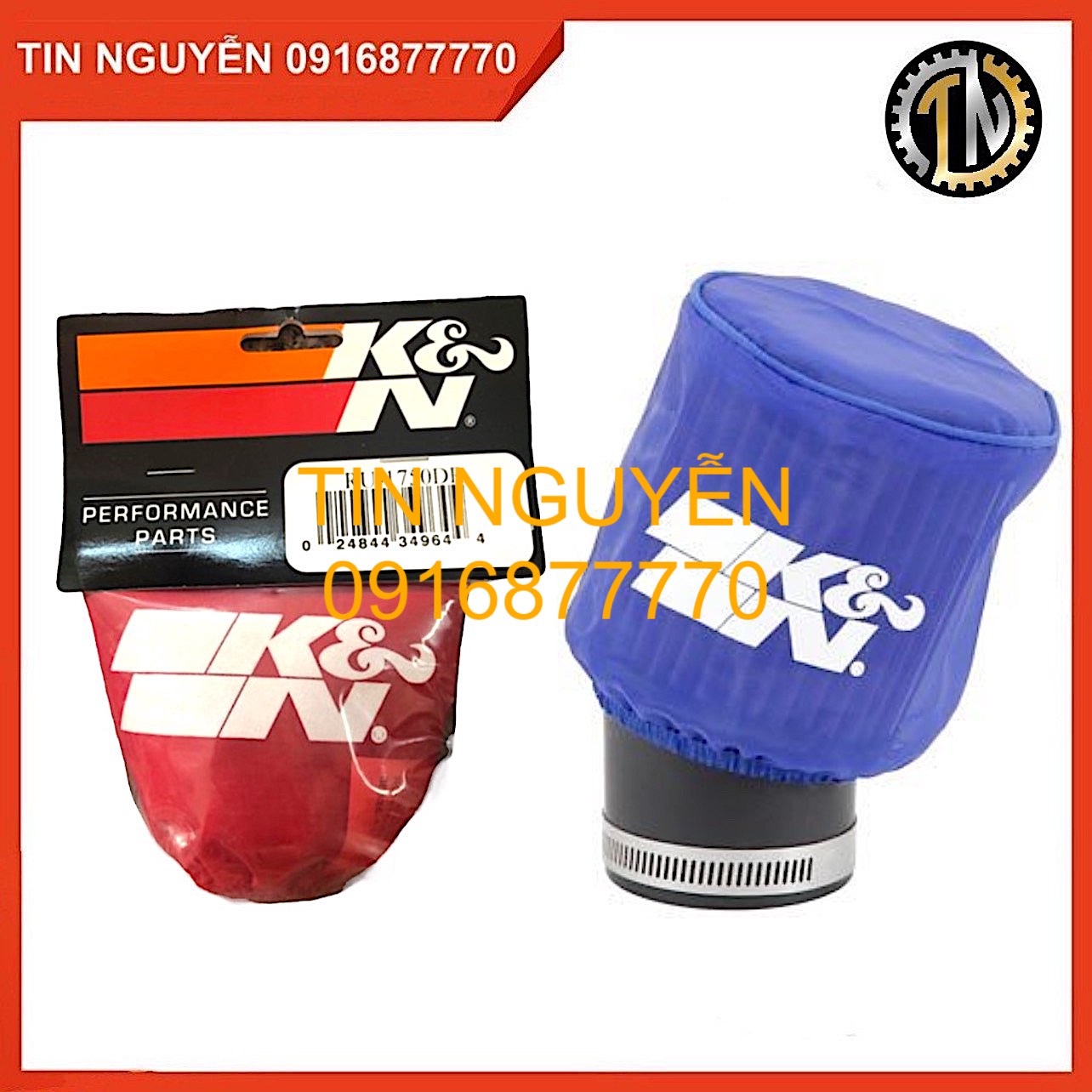 Áo mưa KN trùm lọc gió trụ 1750 hàng chính hãng