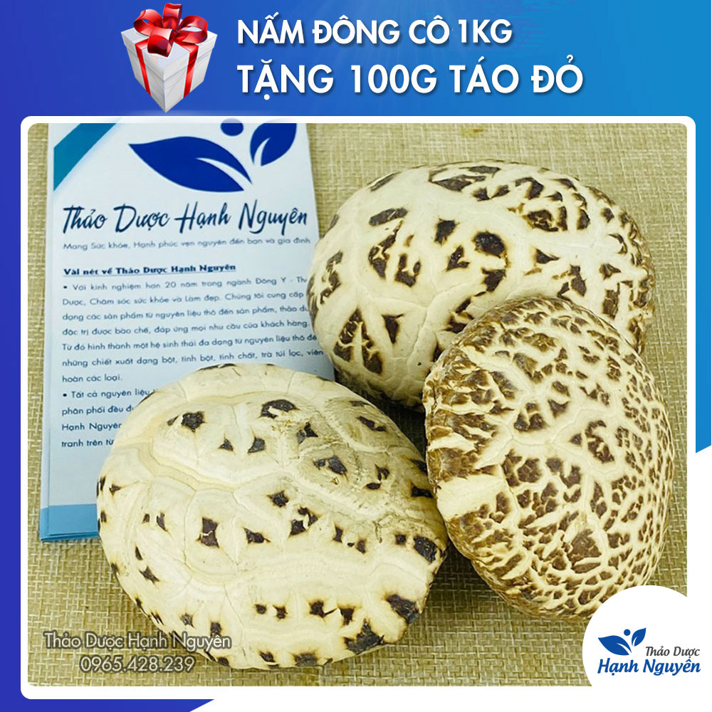 1kg Nấm đông cô Nhật Bản - Thảo Dược Hạnh Nguyên