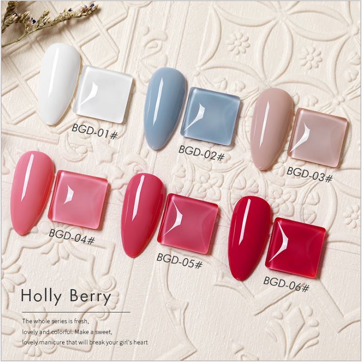 [HCM]Sơn gel AS mã BGD - màu đỏ hồng