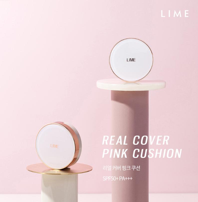 [HCM]Phấn Nước Lime Real Cover Pink Cushion Spf50+/PA+++