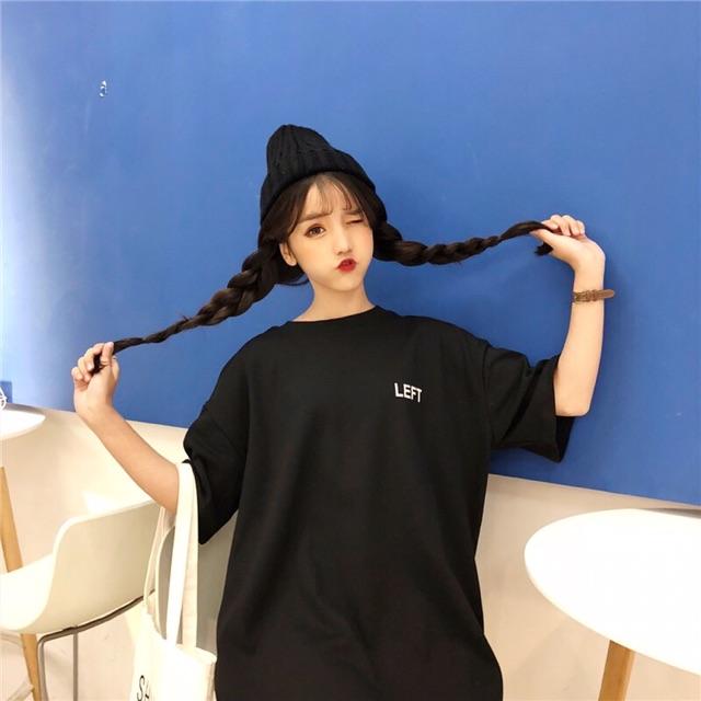 Áo tay lỡ form rộng LEFT HARI0319