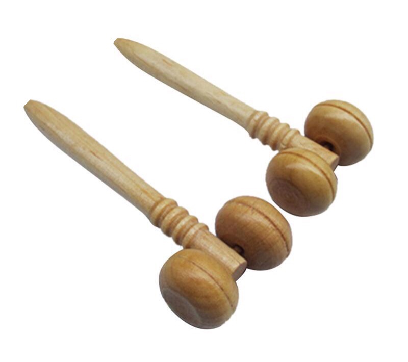 Cây Lăn Mát xa/Massage Mặt Mũi Bằng Gỗ thơm.