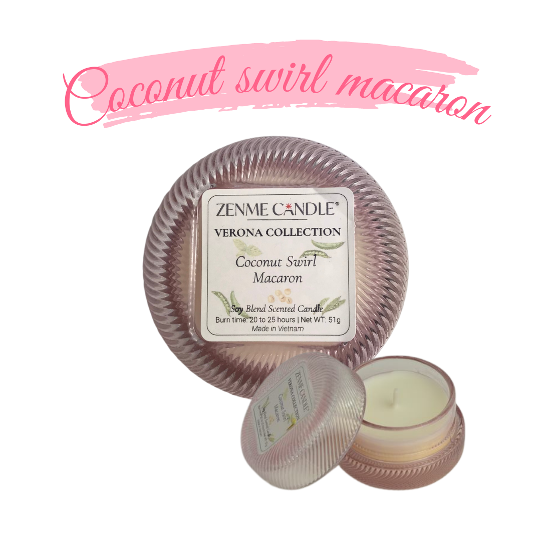 Nến thơm Verona Colletion Zenme - Macaron candle