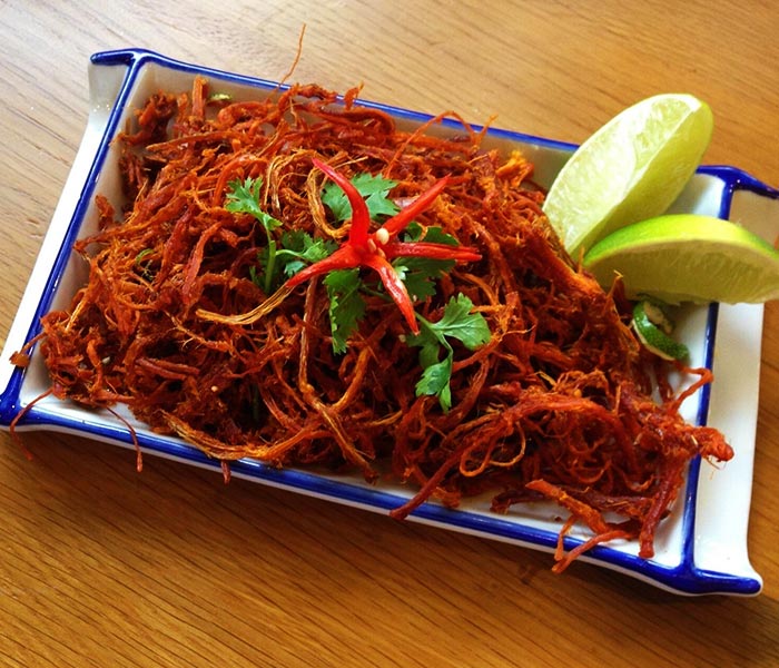 100g khô bò loại ngon (heo giả bò) - doanvat_hangduong