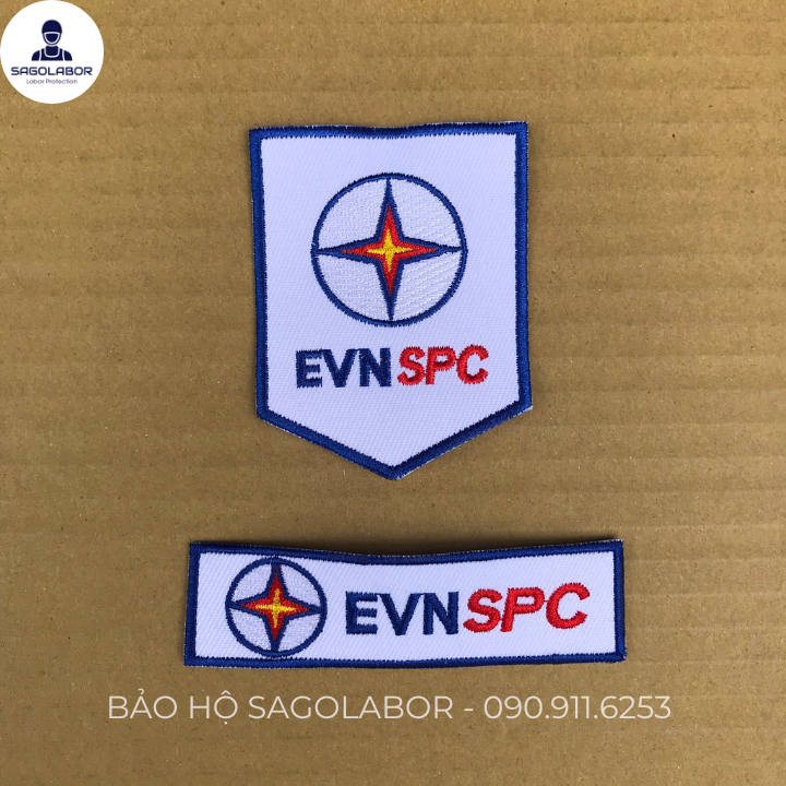 Logo thêu áo điện lực EVN SPC NPC CPC HCMC