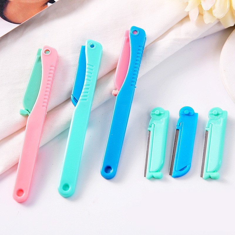 M'AYCREATE - Bộ dao cạo lông mày Ailin kèm lưỡi thay thế
