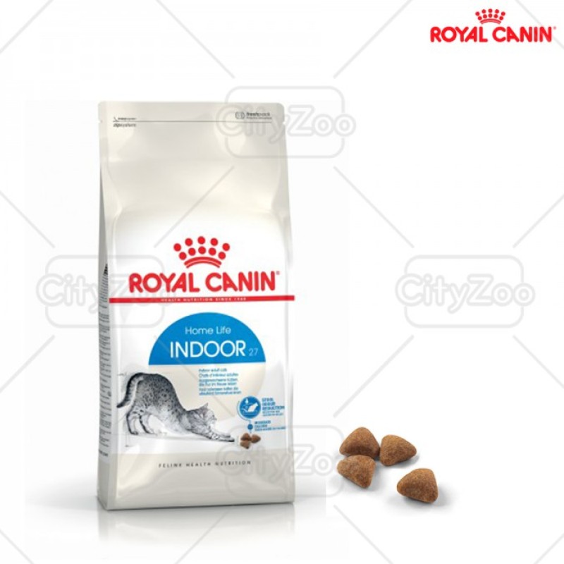 Thức ăn mèo lớn Royal Canin Indoor 2kg - 2kg túi công ty