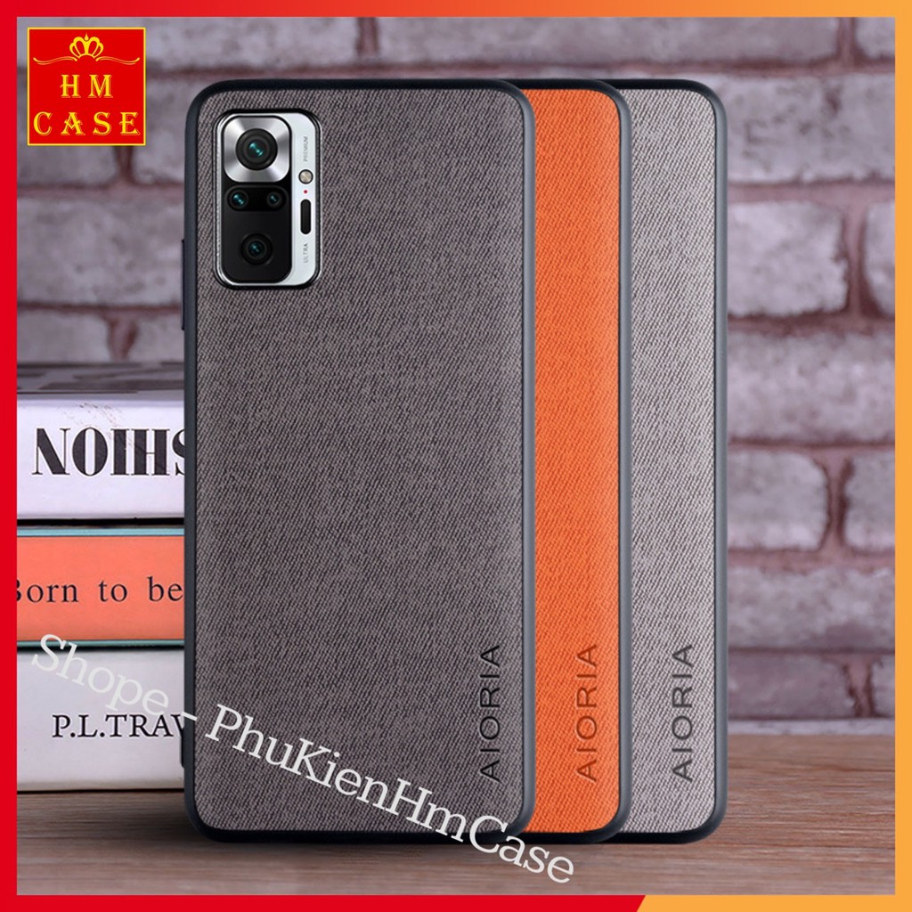 Ốp Lưng Redmi Note 11 / Note 11 Pro / Note 10 / 10S / 10 Pro / Note  9s / 9 Pro, Da PU, Chính hãng AIORIA