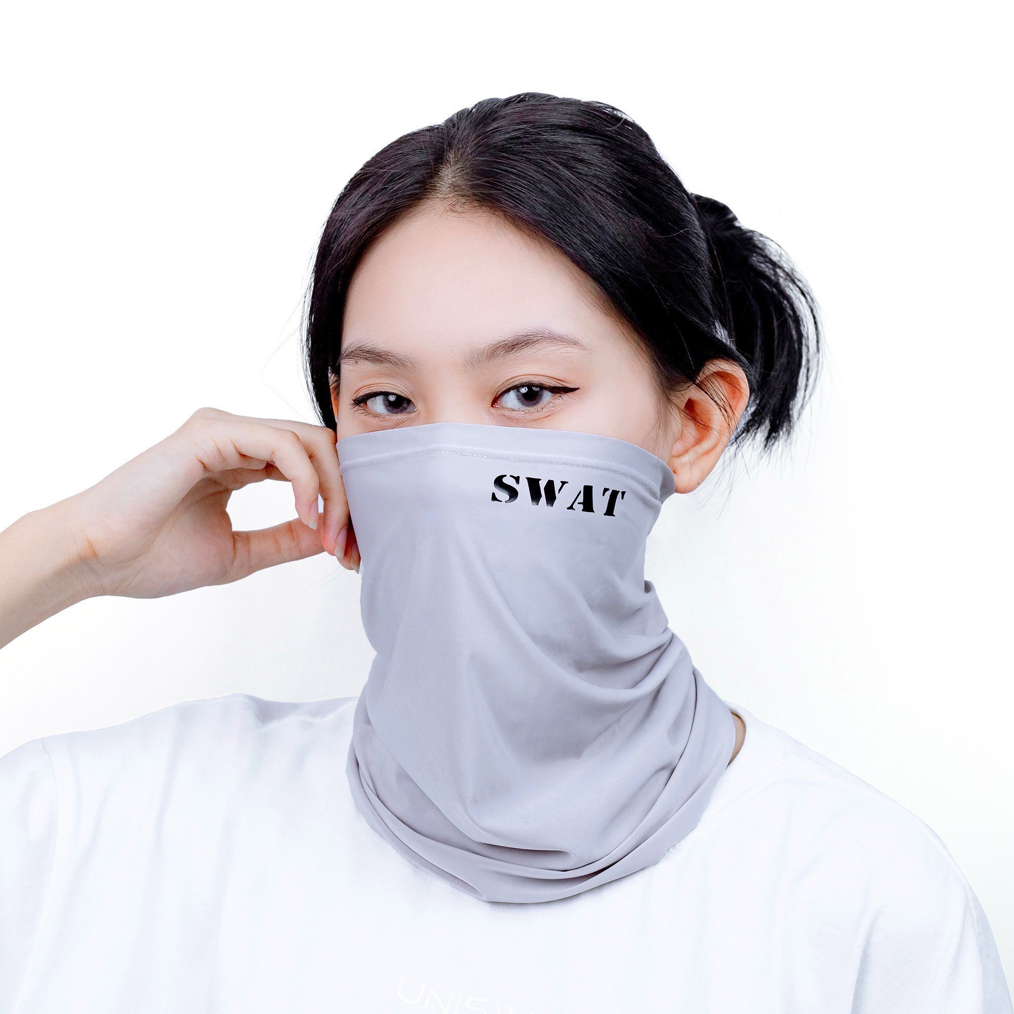 Khăn đa năng Full Swat cao cấp - Màu xám