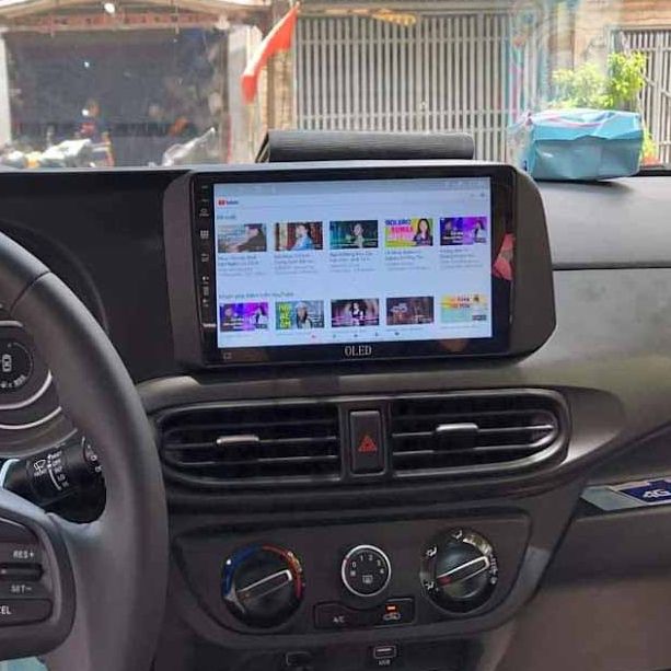 [Kho Hải Phòng] Màn Hình 9 inch Xe HYUNDAI GRAND I10 - Chạy Android Tiếng Việt, điều khiển giọng nói, Tích Hợp GPS Chỉ Đường, vô lăng, Xem Camera Lùi, Đầu Màn hình DVD Kèm Mặt Dưỡng Giắc Zin Cho Xe HUYNDAI GRAND I1