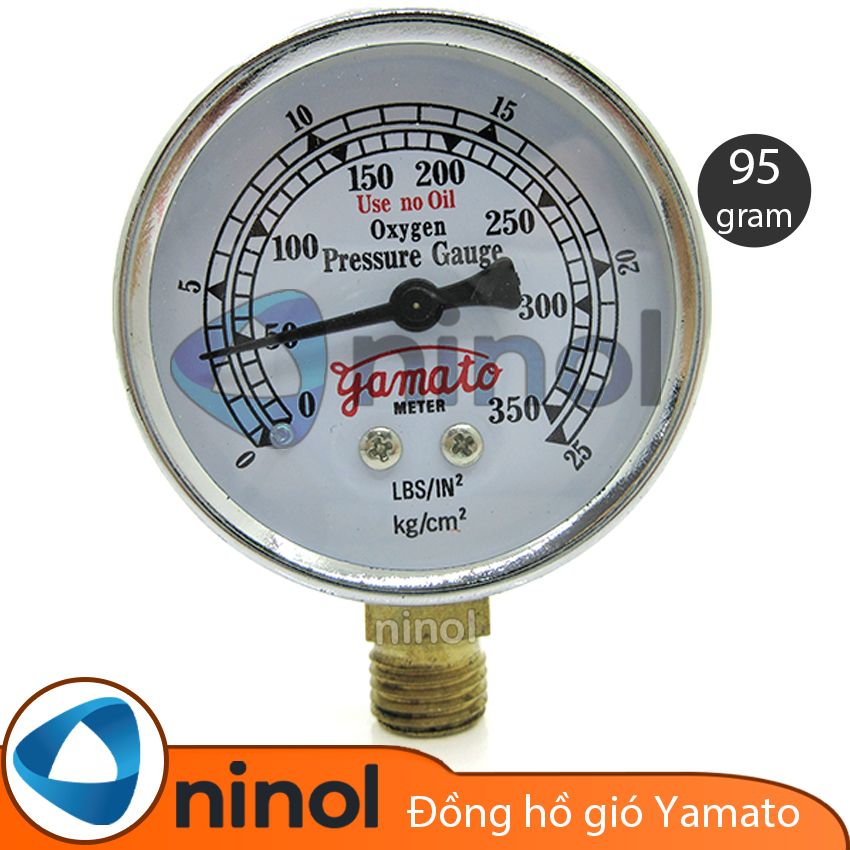 Mặt đồng hồ oxy Yamato hàn gió đá