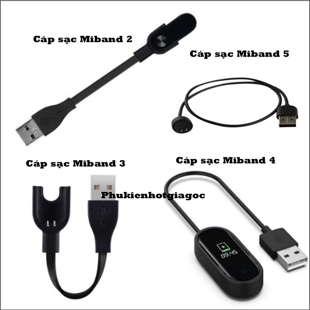 Dây Sạc miband 5 , Sạc miband5 nam châm ,Cáp Sạc miband 5