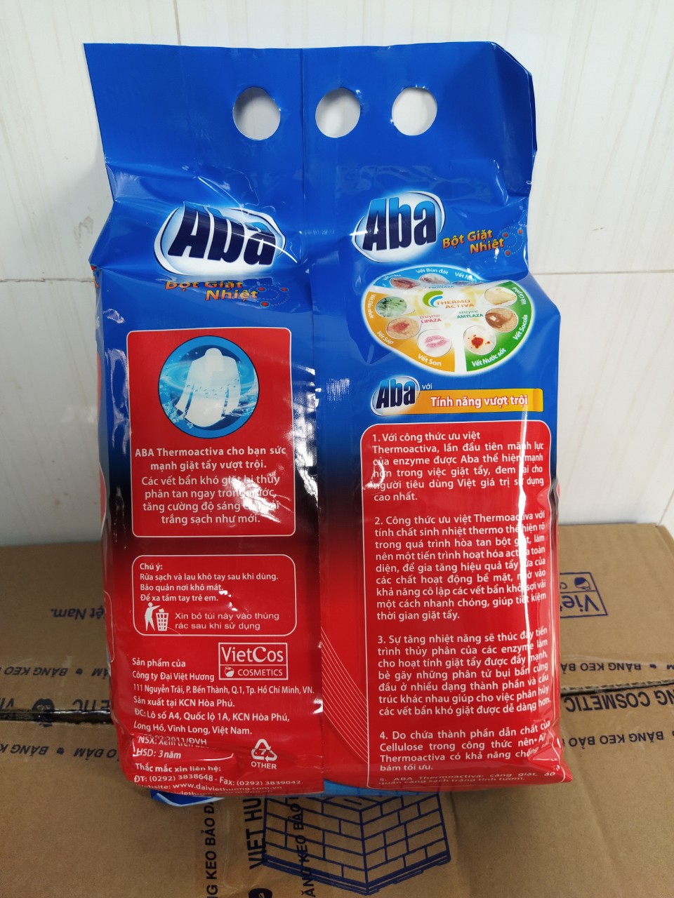 [HCM]Bột giặt Aba túi 5,7kg