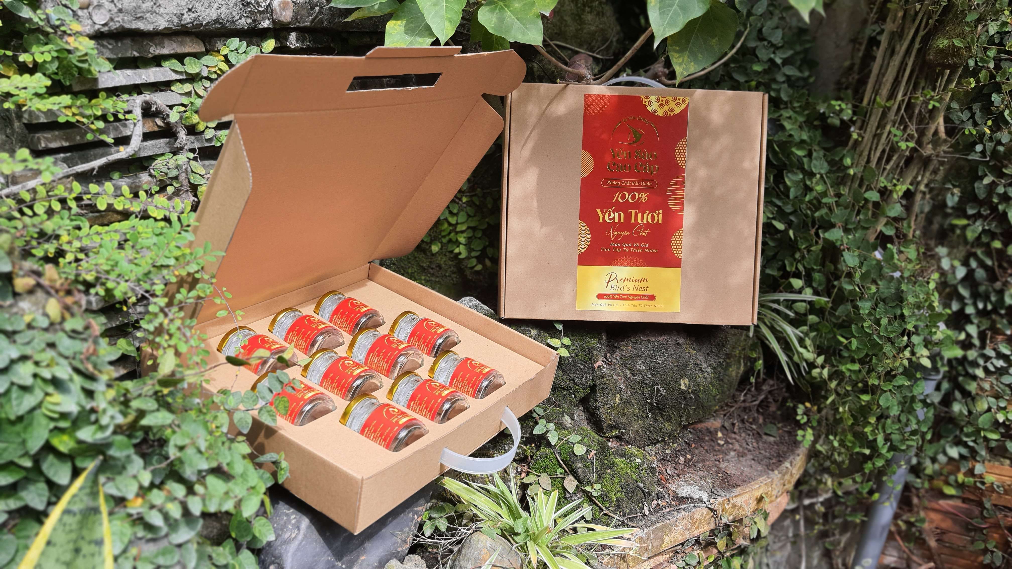 Combo 5 Hộp giấy cao cấp đựng 10 hủ yến