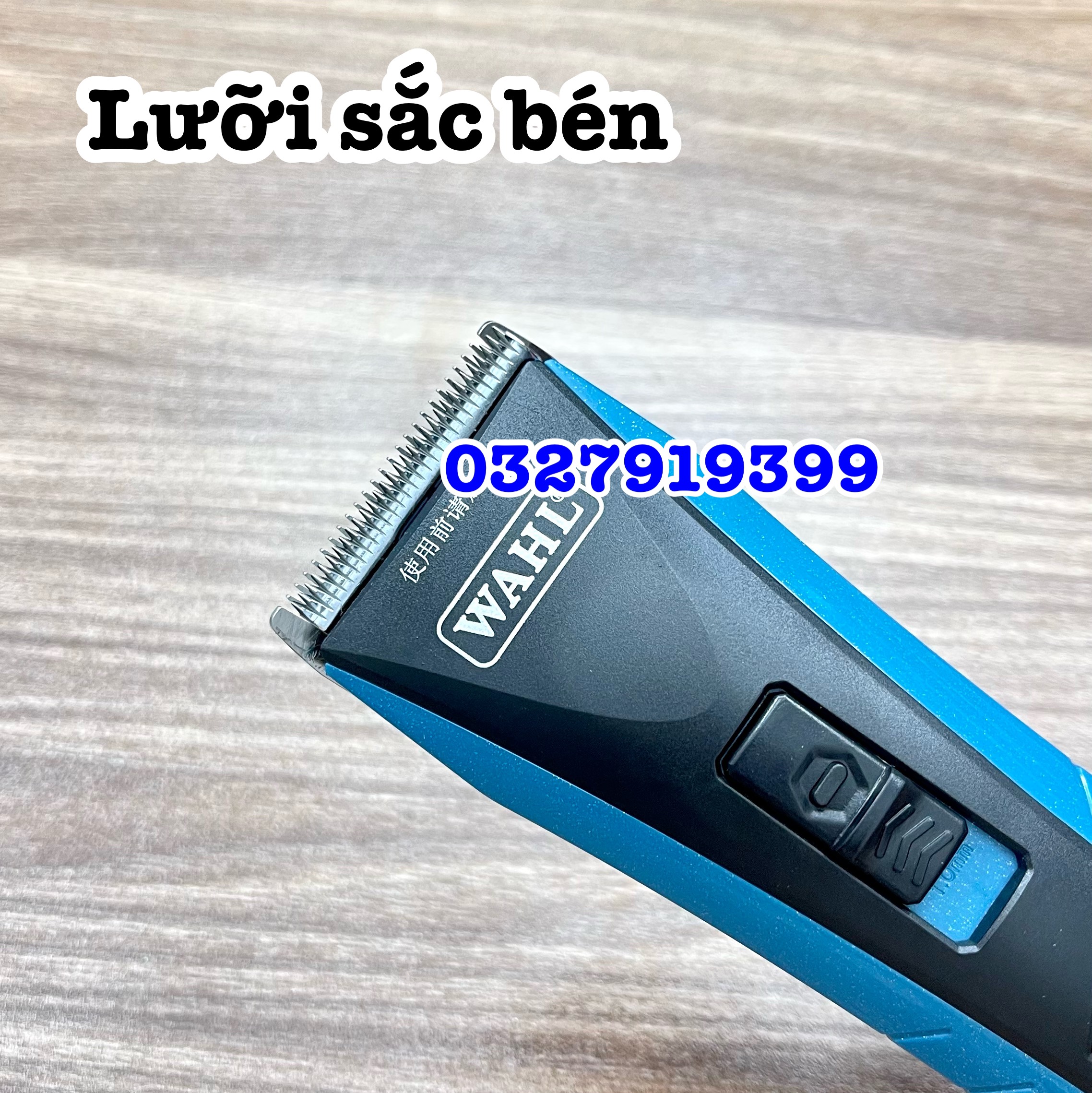 Wahl Tông Đơ Cắt Tóc Chính Hãng WAHL 2226 - Model Mới Nhất, Lưỡi Thép Cao Cấp, Màn Hình LCD, Sạc Nhanh 2,5-3 Giờ, Sử Dụng Liên Tục 260 Phút, Bộ 4 Cữ Nhựa Kèm Theo