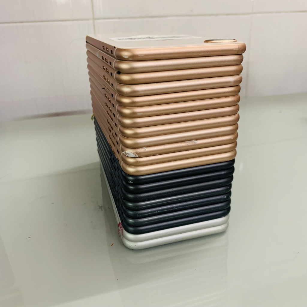 Vỏ zin tháo máy ip 8plus (màu vàng hồng, đen, trắng) 80%