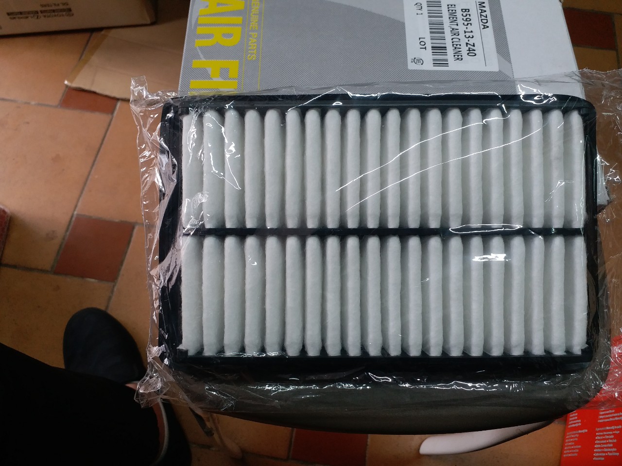 Tấm Lọc gió Động Cơ theo xe Ford Laser, Mazda 323  các đời xe