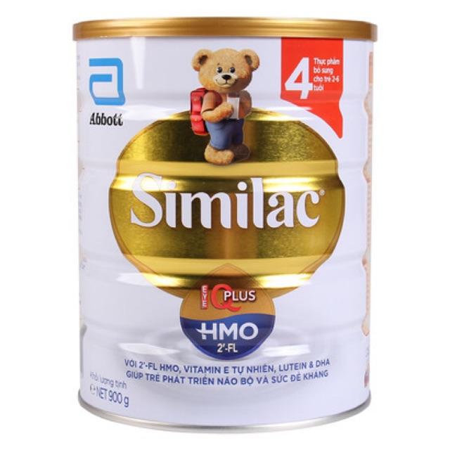 [Tặng gấu bông] Sữa Bột Similac IQ HMO số 4 - 900g
