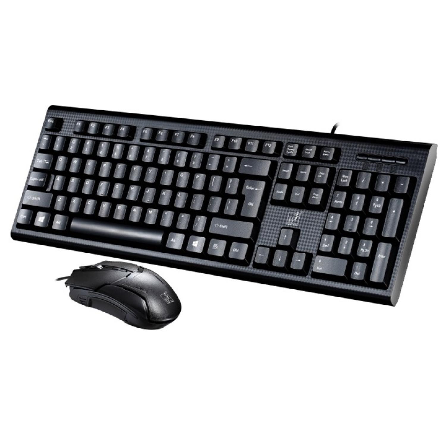 bộ phím chuột máy tính văn phòng ADB q9