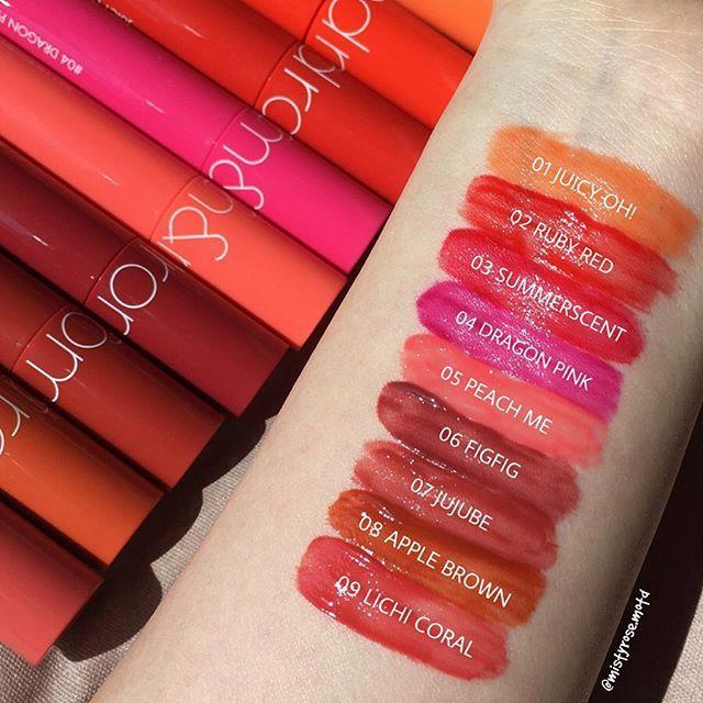 (1-9) Son Tint Romand Juicy Lasting Tint