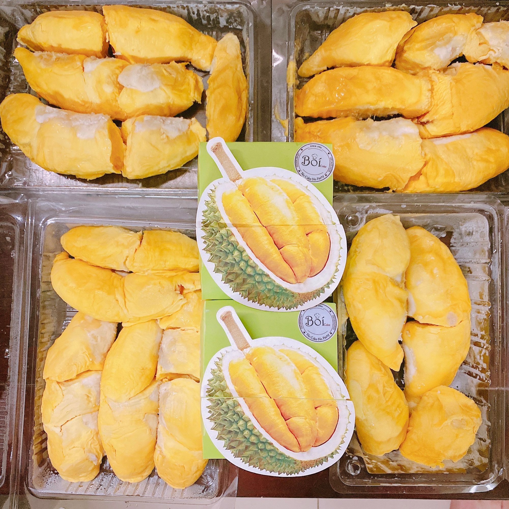 Bánh Phô Mai Sầu Riêng.