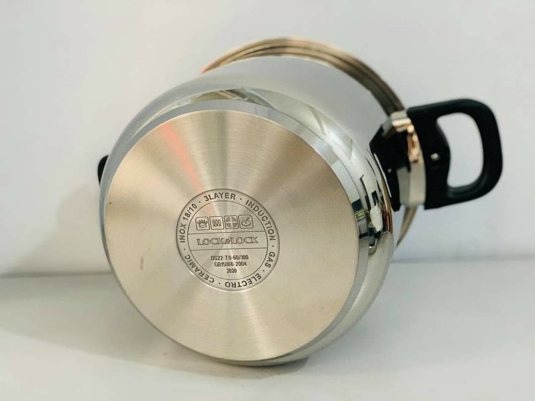 Nồi Áp Suất Lock&Lock Dung Tích 7 lít CCP227SLV (cam kết hàng chuẩn, y hình)