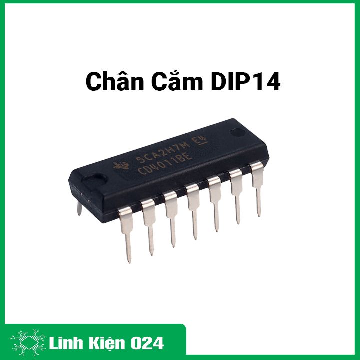 IC CD4011 SOP14/DIP14 - CMOS 4 cổng NAND