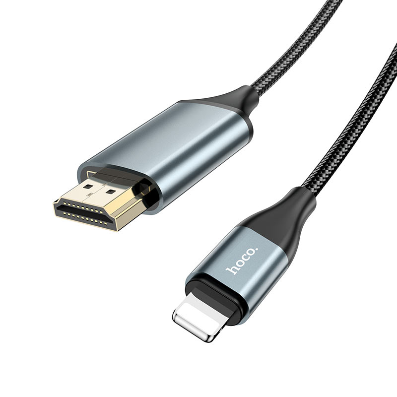 Cáp chuyển lightning sang HDMI qua tivi cho iphone và ipad Hoco UA15 Rẻ -  MixASale