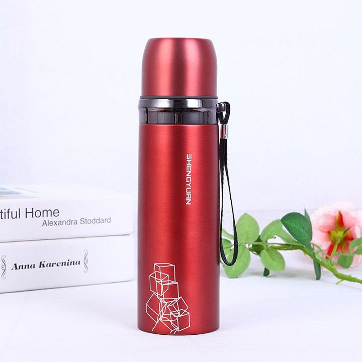 Bình Giữ Nhiệt 500ML Inox Cao Cấp - In Hình Cực Kỳ Dễ Thương - Thuận Tiện Mang Theo Bên Mình Khi Đi Học - Đi Chơi