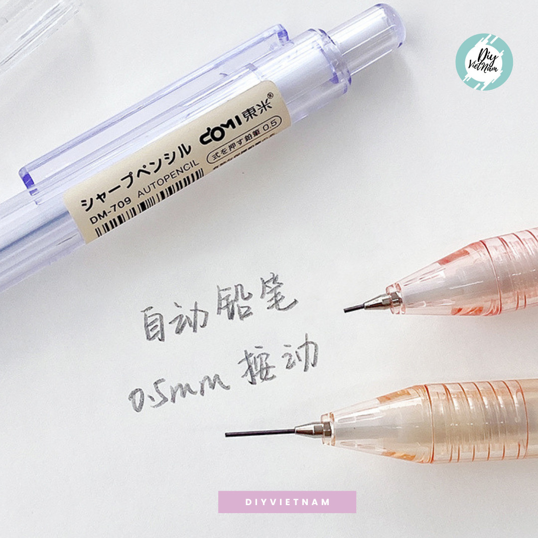 BÚT CHÌ BẤM TRONG SUỐT