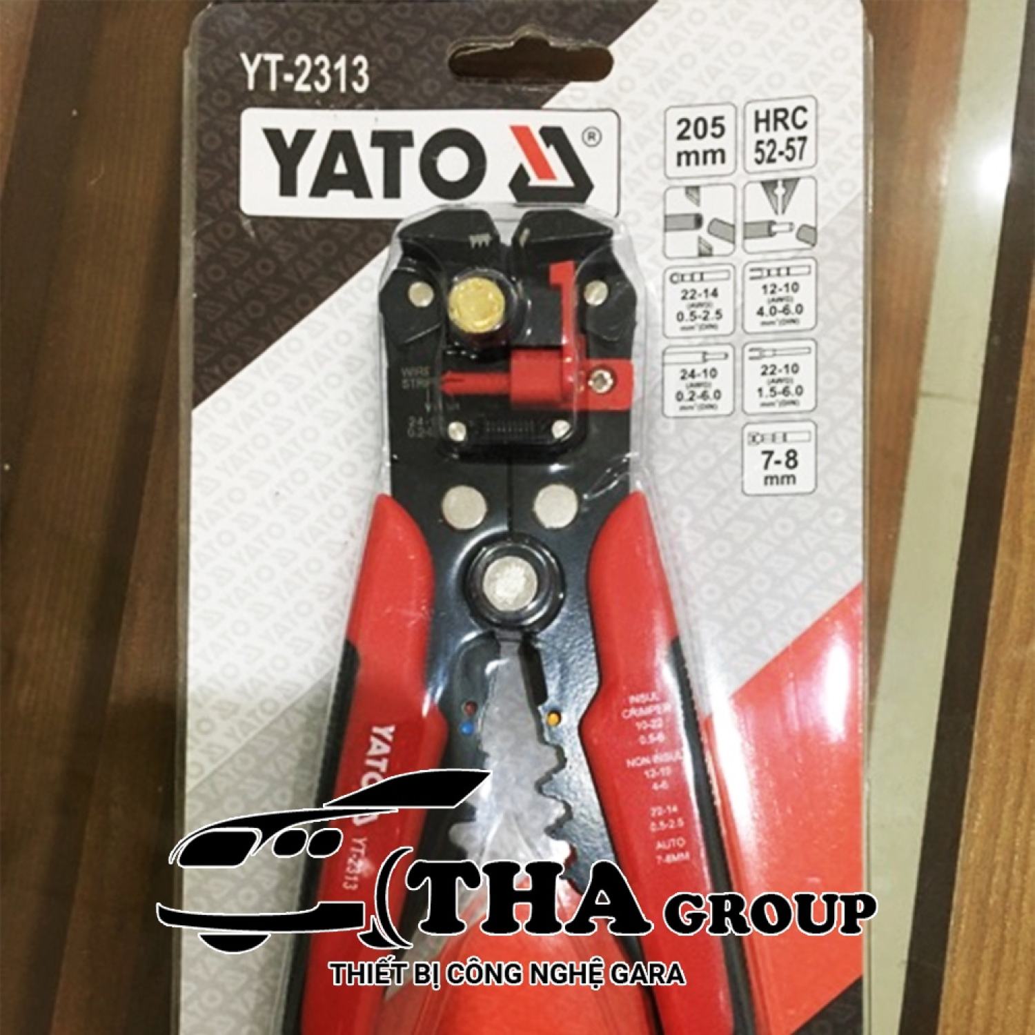 Kìm tuốt dây điện YATO YT-2313