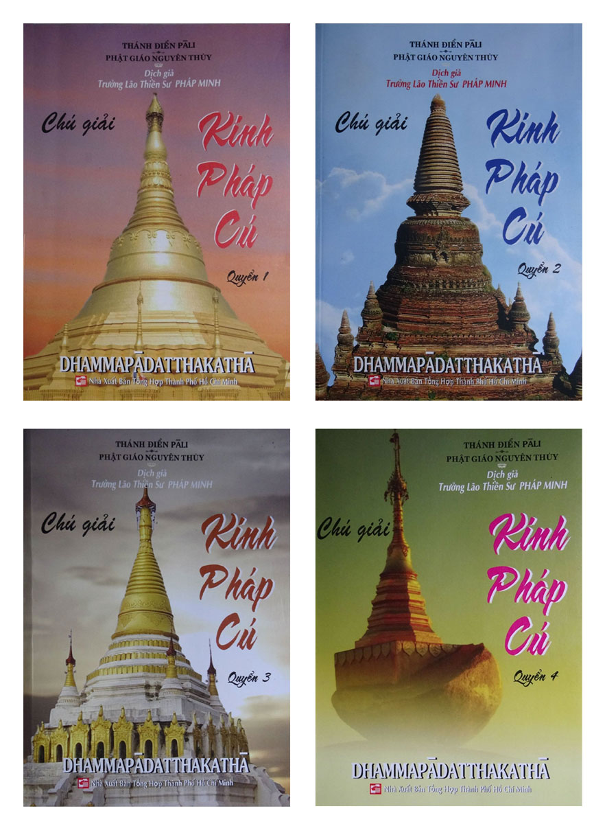 Combo chú giải kinh pháp cú