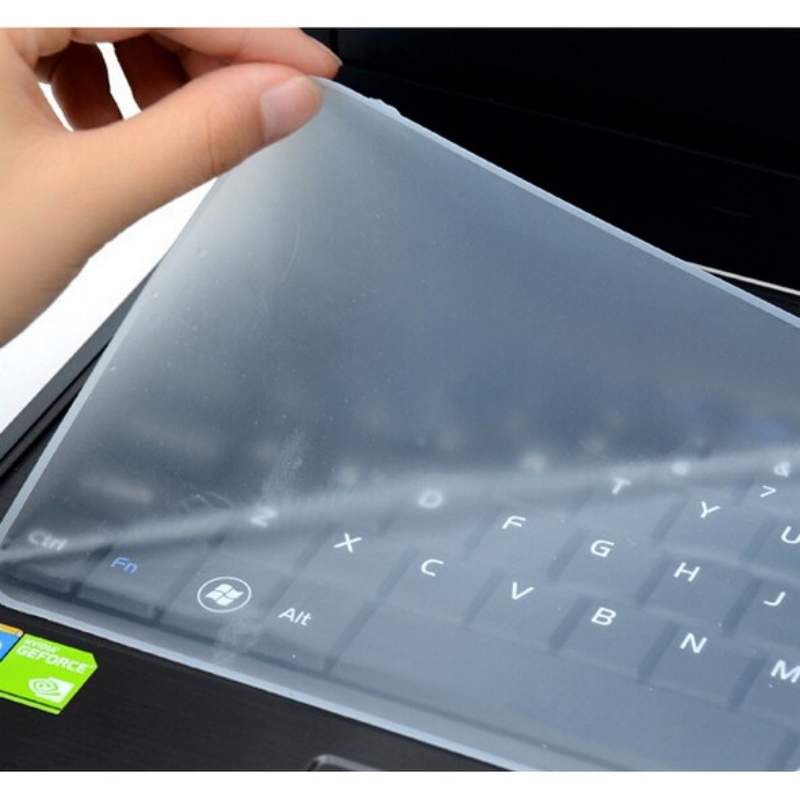 [HCM] Miếng Phủ Bàn Phím Silicon 13 -17 inch (Chắn bụi, Chống nước cho latop)-GL314
