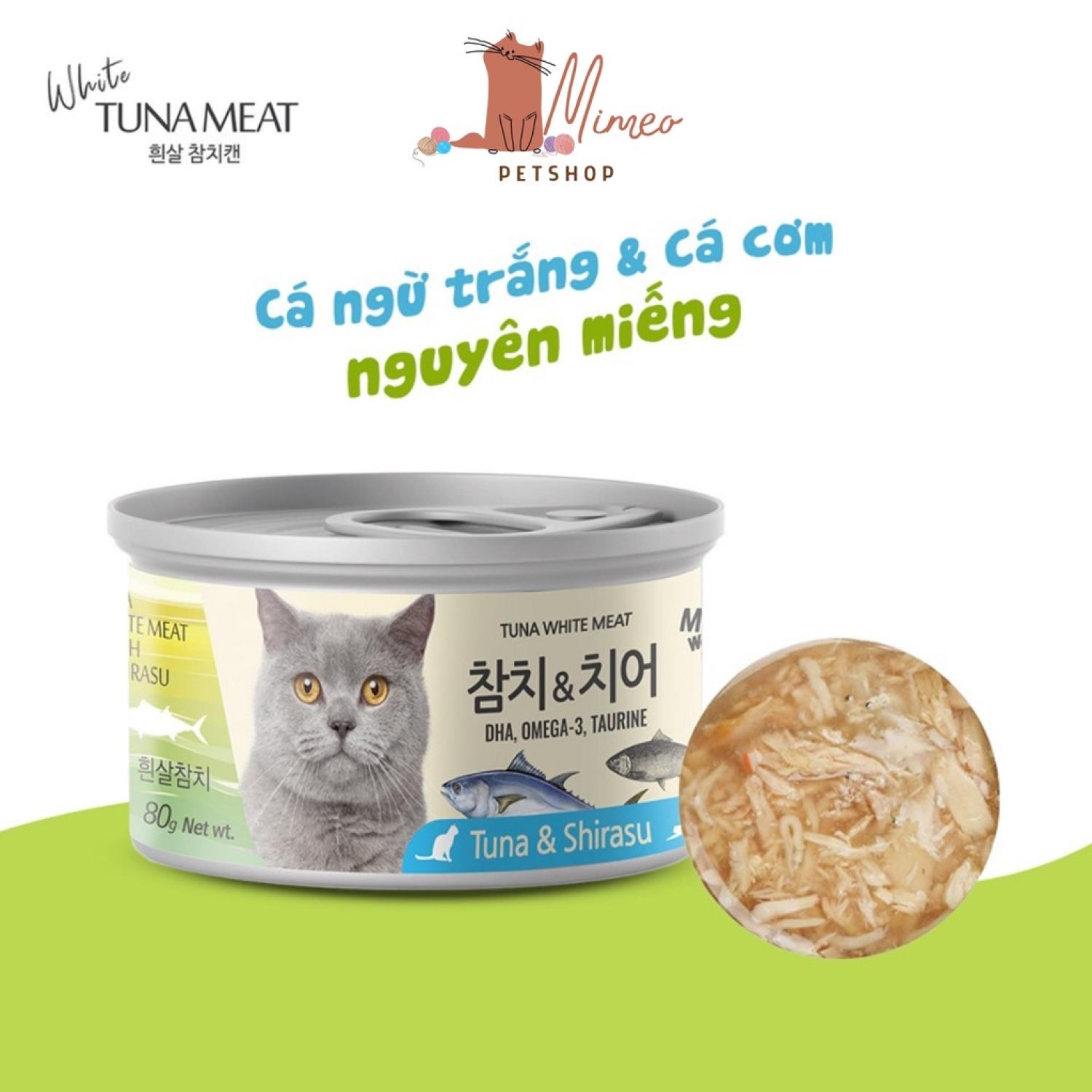 Pate mèo MEOWOW lon 80gr